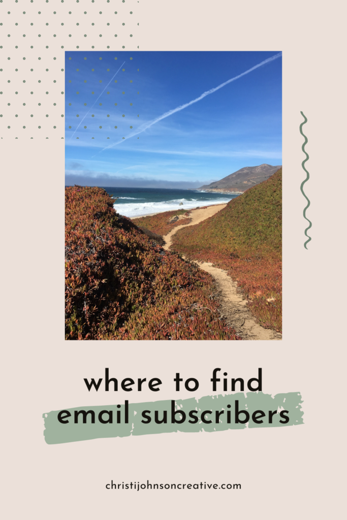 where to find email subscribers