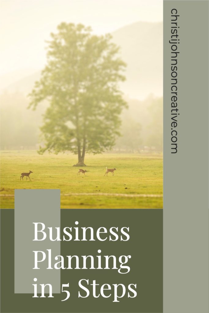 business planning in 5 steps