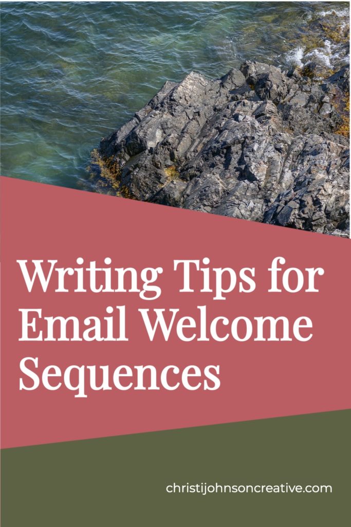 writing tips for email welcome sequences