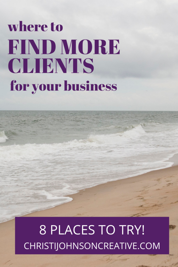 find more clients for your business