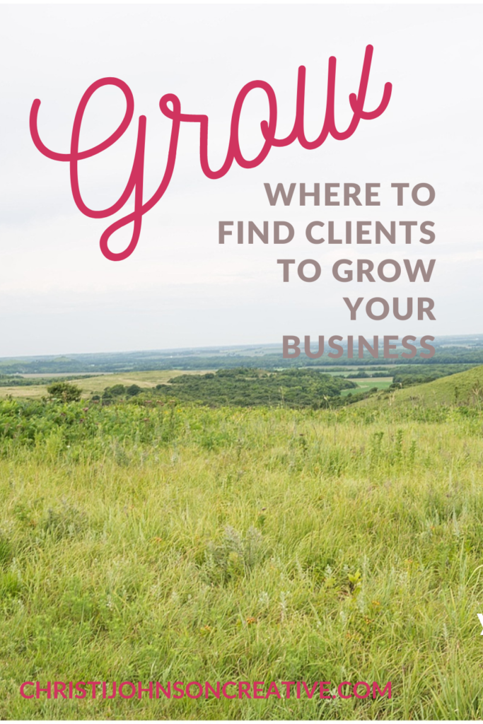 where to find clients to grow your business