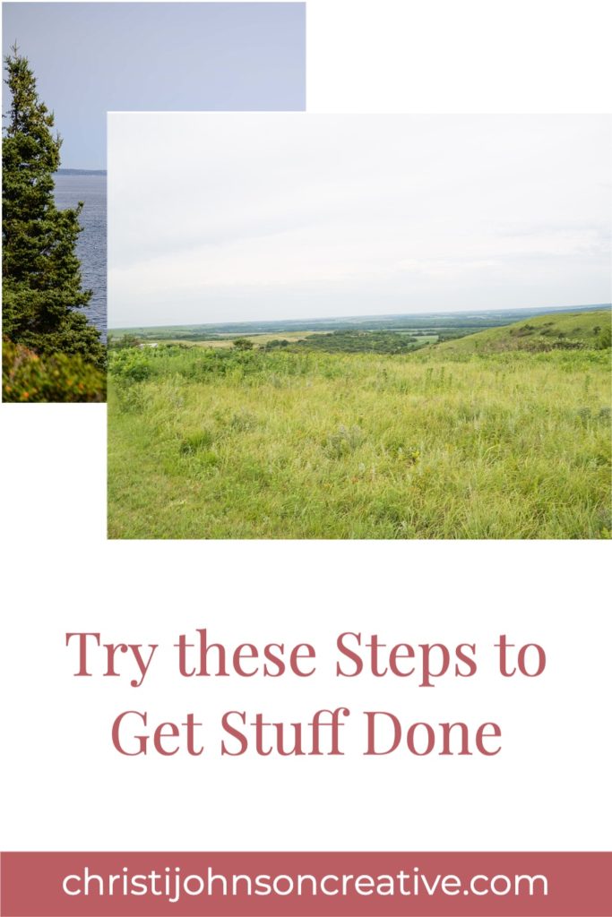 try these steps to get the right stuff done