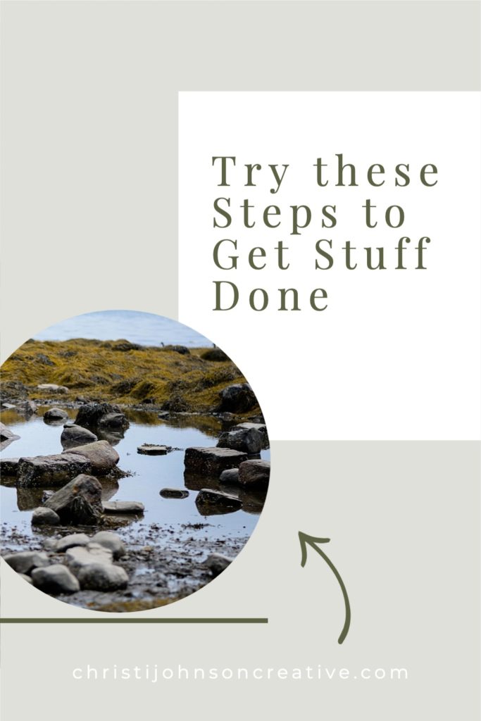 try these steps to get the right stuff done