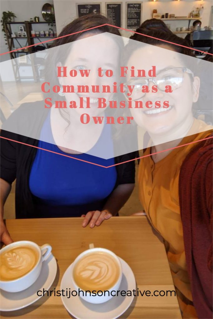 how to find community as a small business owner