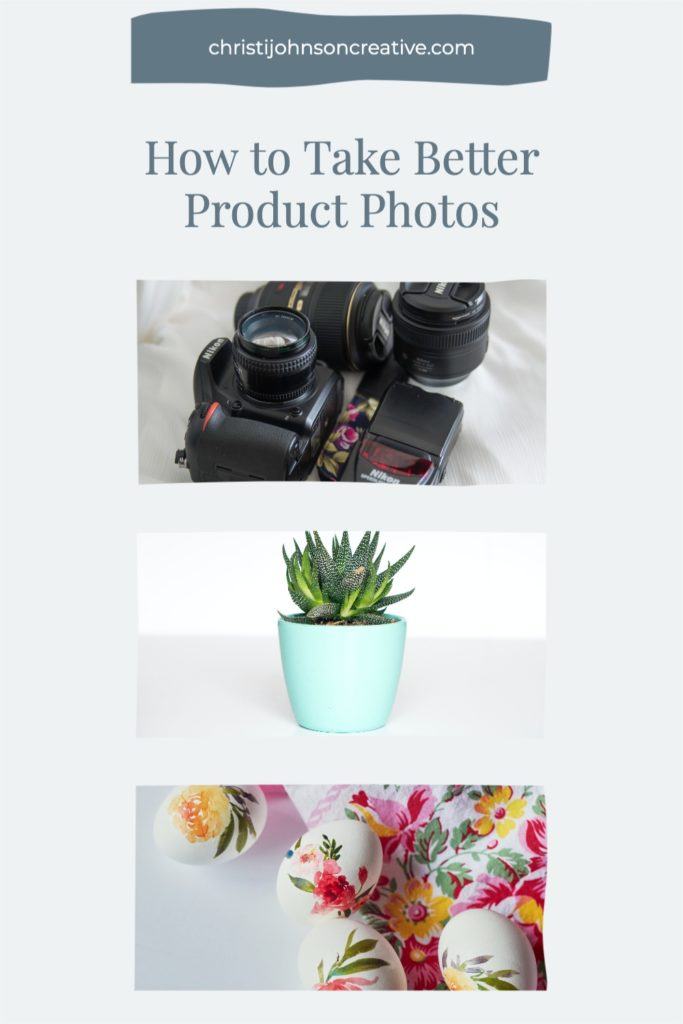 how to take better product photos
