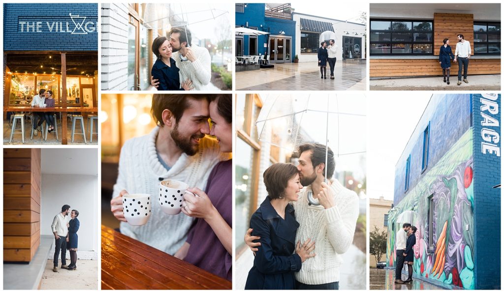 the village of west greenville engagement session