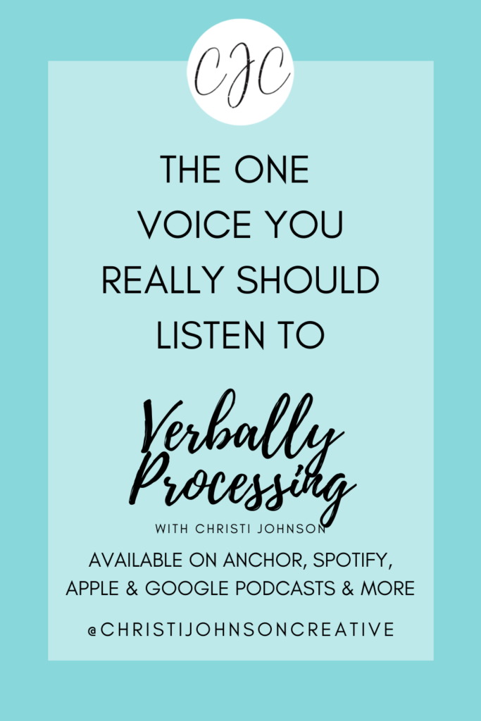 The one voice you should really listen to