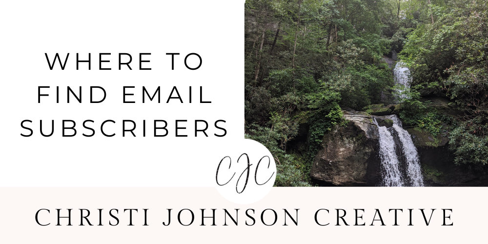 where to find email subscribers