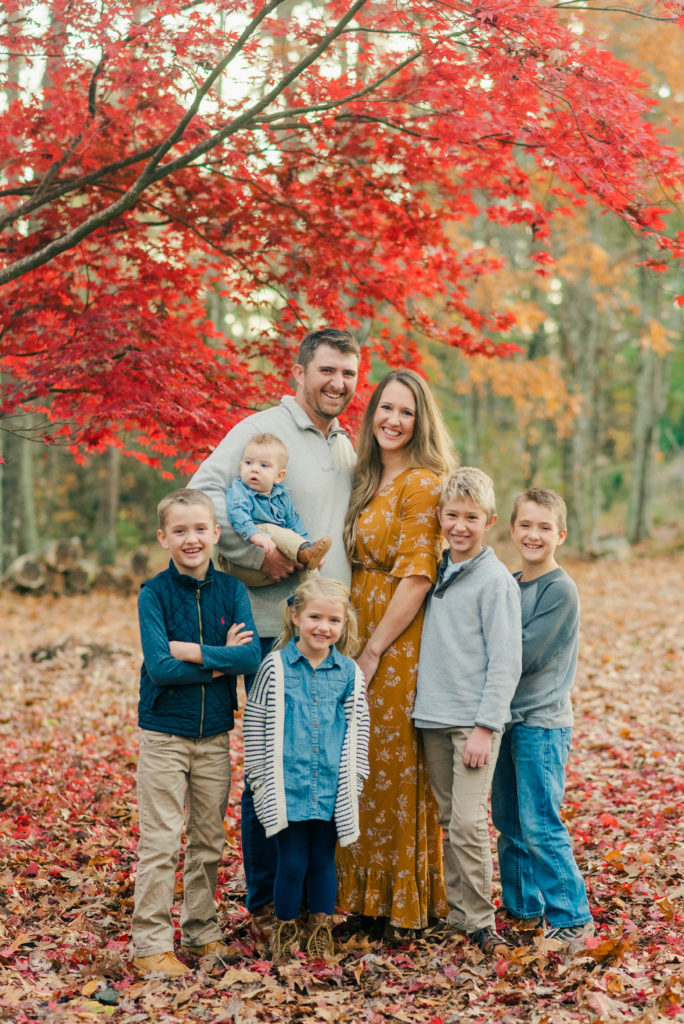 Places to Take Pictures in Greenville, SC - Dacusville Family Session