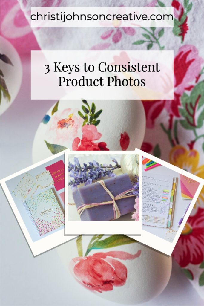3 keys to consistent product photos