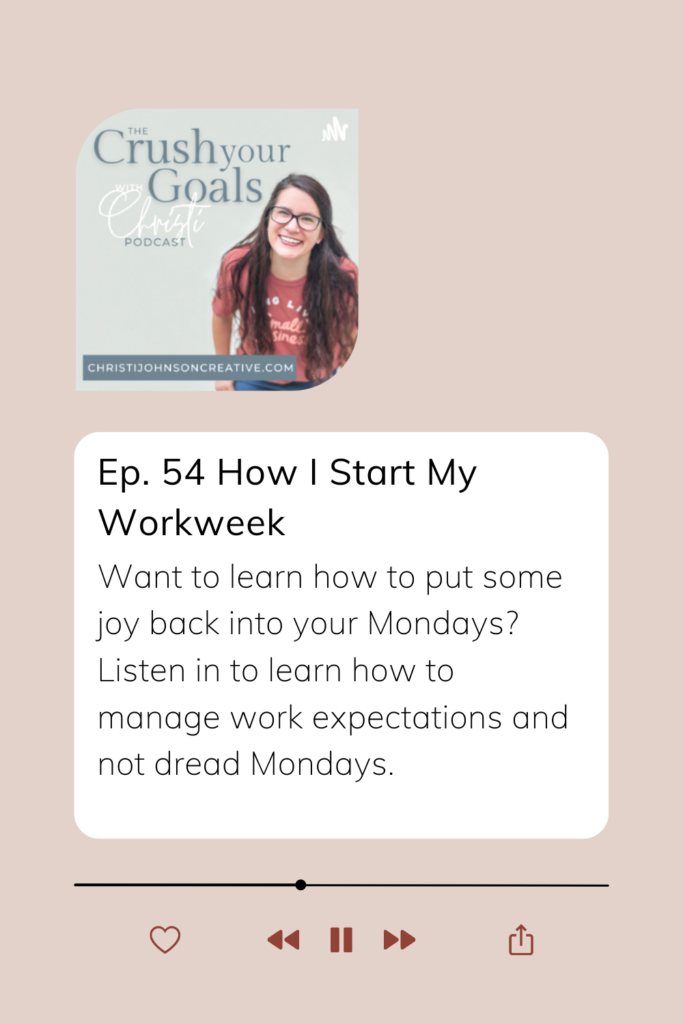 Description of how this episode will provide insight on how to not dread Mondays. 